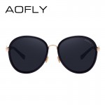 AOFLY Fashion Polarized Sunglasses Original Brand Sun Glasses Women Big Frame Shades New Summer Style Gafas de sol mujer AF7932