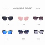 AOFLY Fashion Sunglasses Women Half Frame 2017 Luxury Brand Designer Sun glasses Vintage Goggle Eyewears UV400 Protection AF7905