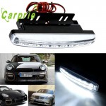 AUTO DC 12V 8LED Daytime Driving Running Light DRL Car Fog Lamp car lights auto car styling  personality car accessories Jul 17