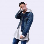 Aelfric Eden Men Hoodie Side Zipper Irregular Longline Hip Hop Kanye West Sweatshirt British Style Fashion Men Extended Hoodies