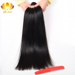 Afee Hair Products Peruvian Virgin Hair with Closure 3 Bundles Peruvian Straight Hair with Closure Human Hair with Lace Closure