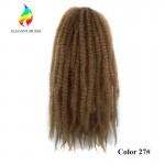 Afro Kinky Curly Twist Marley Braid Hair Extensions Synthetic Kinky Hair Crochet Braids hair Synthetic Hair Extensions Braids