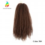 Afro Kinky Curly Twist Marley Braid Hair Extensions Synthetic Kinky Hair Crochet Braids hair Synthetic Hair Extensions Braids