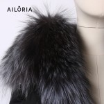 Ailoria Brand 2017 Top Quality Winter Women Real Fox Fur Coats hooded 100% Genuine Natural Fox Fur Jackets lady's Parka 