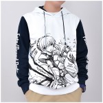 Anime Fate Stay Night Saber Cotton Hoodie Sweatshirt Tracksuit Autumn Winter Pullover Clothing Jacket Men Women Suit