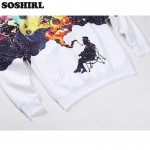 Artistic Jazz Hoodie Novelty Painter Creative Sweatshirts Spring/Autumn Casual Tops Clothing Print Ceatividad Smoking Man Tops