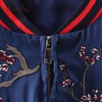 Artsu 2017 Women Harajuku Embroidery Bomber Jacket Coats Cool Jackets Tops Pilots Couple Baseball Outerwear Jaqueta ASCO10031