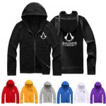 Assassin Creed Jacket 2015 Thick M-4XL 7 Colors Black Hoodie Men Hip Hop Graphic Hoodie Sudadera Hombre Assassin Creed Jacket