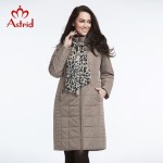 Astrid 2016 New Women's winter jacket Casual Fashion Women Parka Leopard Hooded Female Coat Brand Parka Plus Size AM-2606