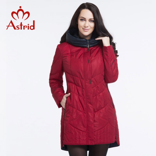 Astrid 2016 Women's winter jacket Casual Fashion Women Parka High-Quality Female Hooded Coat Brand Parka Plus Size 5XL AM-5810-1