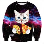 Autumn Mens Sweatshirt Hoody 3D Cat Print Hoodie Sweatshirt Men Cotton Long Sleeve Sweatshirts Male Casual Pullover Men Hoodie