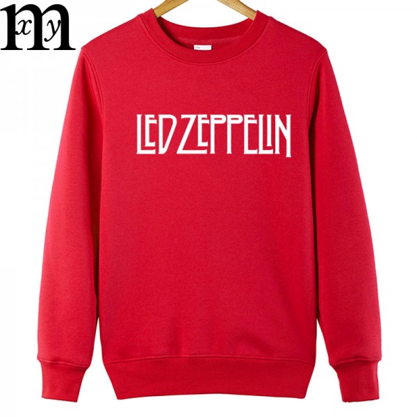 Autumn and winter Led Zeppelin Rock Men's Hoodies For Men  Plus Size