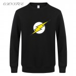 Autumn winter The Flash Man Sweatshirt New The Flash Laboratory Star Labs Men Long Sleeve O Neck Fleece Hoodies Sweatshirts