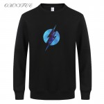 Autumn winter The Flash Man Sweatshirt New The Flash Laboratory Star Labs Men Long Sleeve O Neck Fleece Hoodies Sweatshirts