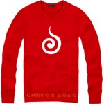 Autumn winter fleece o neck sweatshirt anime naruto childhood seal printing hoodies unisex polerones plus size lovers tracksuit