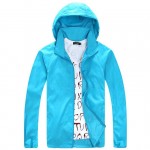 BAIFOX 2017 Spring Autumn Summer Brand Men's Women's Casual Jacket Hooded Jackets Fashion Lovers Thin Windbreaker Zipper Coats