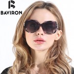 BAVIRON City Eye Tortoise Sunglasses Women Polarized Lenses Glasses Retro Sunglasses Style Gradient Colors Rays UV400 Gafas 8531