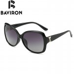 BAVIRON City Eye Tortoise Sunglasses Women Polarized Lenses Glasses Retro Sunglasses Style Gradient Colors Rays UV400 Gafas 8531