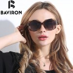 BAVIRON City Eye Tortoise Sunglasses Women Polarized Lenses Glasses Retro Sunglasses Style Gradient Colors Rays UV400 Gafas 8531