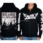 BLACK SABBATH LINE UP MUSIC HOODIE Band World Tour  heavy metal CLASSIC METAL black 100% cotton hoodie