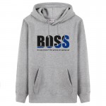 BOSS mens performance hoodies letter printed sportswear hoodies pullover sweatshirt fashion style plus size jacket free shipping