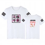 BTS Summer BTS t shirts letter print short sleeve t-shirt fashion costumes camisetas top and tee plus size couple clothes XXXXL