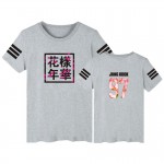 BTS Summer BTS t shirts letter print short sleeve t-shirt fashion costumes camisetas top and tee plus size couple clothes XXXXL