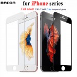 Baixin Full Cover Premium Tempered Glass for iPhone 7 5 5s se 6 s 6Plus 6S 7 Plus Glass Screen Protector Cover Case 6s plus Film