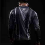 Batman VS Superman 3D Printed T-shirts Men Long Sleeve Cosplay Costume Fitness Clothing Male Tops Halloween Costumes For Men