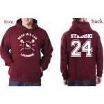 Beacon Hills Lacrosse Men/Womens Hoodies Wolf Stiles Stilinski Teen 24 Black Couples Hoodie Sweatshirt Hoody Pullover Size S-3XL