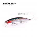 BearKing Retail A+  fishing lures 2016 Hot-selling   140mm/18g, slim size minnow crank popper penceil bait good quality