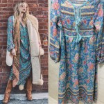 BellFlower Summer Spring Dress Women Flroal Print Tassel Boho Dress Loose Bohemian Long Dress Loose V-neck Sexy Dress Robe Femme