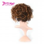 Best Kinky Curly Short Wigs For Black Women Synthetic Wigs Brown Wig Perruque Synthetic Women Pelucas Pelo Natural Pruiken Soft 