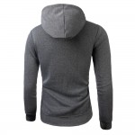 Best price and good quality!Men's casual hooded Casual Hoodie coat man Letter Print slim Sweatshirts Jackets M-4XL(asian size)