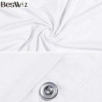 Beswlz Men Tops T-Shirt Spring Autumn Long Sleeve Business Casual Cotton Slim T Shirts Men Brand Clothing Plus Size Top Tees 