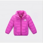 BibiCola 2016 autumn winter children outerwear baby boys girls warm coat kids casual down jacket cotton-padded clothes tracksuit