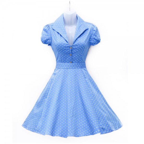 Big swing polka dot rockabilly dress summer style women 40s 50s 60s robe vintage short long midi audrey hepburn dress 2017