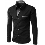 Brand 2017 Dress Shirts Mens Striped Shirt Slim Fit Chemise Homme Long sleeve Men Shirt Heren Hemden Slim Camisa Masculina 