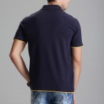 Brand Clothing Polo Homme Solid Wholesale Polo Shirt Casual Men Tee Shirt Tops Cotton Slim Fit 102TBG