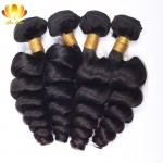 Brazilian Virgin Hair Loose Wave 4 Bundles 7A Virgin Brazilian Hair Weave Bundles,Mink Brazillian Loose Weave Virgin Human Hair