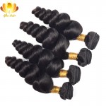 Brazilian Virgin Hair Loose Wave 4 Bundles 7A Virgin Brazilian Hair Weave Bundles,Mink Brazillian Loose Weave Virgin Human Hair