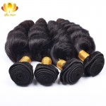 Brazilian Virgin Hair Loose Wave 4 Bundles 7A Virgin Brazilian Hair Weave Bundles,Mink Brazillian Loose Weave Virgin Human Hair