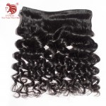 Brazilian virgin hair extensions Loose Wave 6A Virgin human Hair weave natural black 3pcs lot better quality for your nice hair