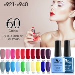 CANNI LED Gel Varnish Hot Sale Nail Art DIY Design 60 Colors 7.5ml 61508 Venalisa Soak off Organic Odourless UV Nail Gel Polish