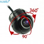 CCD HD night vision car camera front/side /left/right /rear view camera 360 degree Rotation universal car reversing park camera