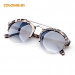 COLOSSEIN Fashion Sunglasses Women Men Hot Summer Vintage Holiday Cat Eye Style Round Glasses 2017 New Popular Eyewear