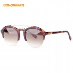 COLOSSEIN Fashion Sunglasses Women Men Hot Summer Vintage Holiday Cat Eye Style Round Glasses 2017 New Popular Eyewear