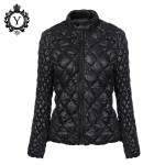 COUTUDI 2016 Hot Ultralight Solid Coats Parka Women Winter Jacket Unique Style Women's Jackets Short Warm Waterproof Thin Coat