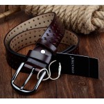 COWATHER 2016 new Women Cow Genuine leather hollow Korea fashion belts for women female pin buckle cinto feminino free shipping