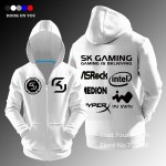 CSGO Team SK Gaming Team zipper hoodies sweatshirt fleece jacket Jersey warm hoody